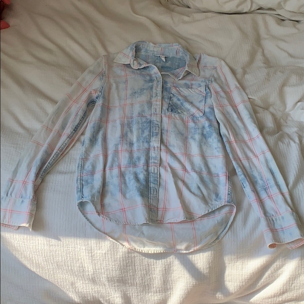 Aéropostale plaid tee